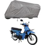 Teksin Truva TR 100 A+ Kalite Gri Motosiklet Brandası