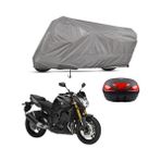 Teksin Yamaha FZ8 Arka Çanta Uyumlu Motosiklet Brandası