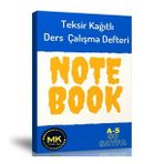 Teksir Kağıtlı Ders Çalışma Defteri