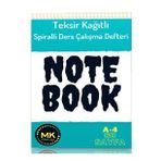 Teksir Kağıtlı Spiralli Ders Çalışma Defteri (A4)