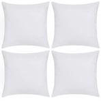 TeksNil Home 4 Adet Fermuarlı Kırlent İç Astarı 5 Ebat Kırlent İçi Yastık Kılıf Astar Milt- 50X50