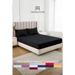 Teksnil Home | Ranforce | Pamuklu Tek / Çift Kişilik Lastikli Çarşaf | 14 Renk | Fıtted |
