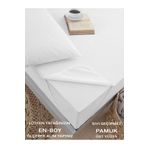 Tekstil Home Pamuklu Su Sıvı Geçirmez Tek Kişilik Veya Çift Kişilik Yatak Koruyucu Alez Tüm Ebatlar