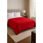 Tekstil Stokları Çift Kişilik Welsoft 200 x 220CM Kırmızı Battaniye - 200 x 220 cm