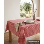 Tekstil Vagonu Kırmızı Pötikareli Pamuklu Masa Örtüsü 170X170 cm | Piknik, Sofra ve Parti Örtüsü - 170 x 170 cm