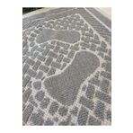 Tekstilci 50x70 Bukle Pamuklu Kilim Paspas
