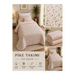 tekstilfabic Yatak Örtüsü TEK kişilik Pike & Battaniye & İnce Yorgan