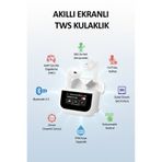 Tekvora A11 Air Pro ANC & ENC Bluetooth Kulaklık | Dokunmatik Ekranlı Şarj Kutusu | Kablosuz Kulak İçi