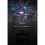 Tekvora Galaxy Projeksiyon | 13 Işık Modu | LED Teknoloji | Hdr | Kablosuz | Varicolored Meteor Efekt - Beyaz