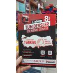 TEKYÜREK 8. SINIF 1. DÖNEM 4’LÜ TÜM DERSLER DENEME SINAVI KAMPANYALI