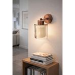 Tel Lighting Çift Cam Aplik Antik Bakır