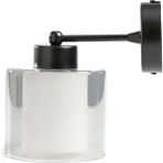 Tel Lighting Çift Cam Aplik Siyah