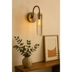 Tel Lighting Roma Cam Aplik, Antik Bronz, Gold Çok Renkli