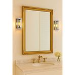 Tel Lighting Siena Krom Metal Aplik Bej