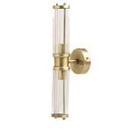 Tel Lighting Yıldız Cam Aplik, Eskitme Bronz Altın
