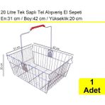 Tel Market Alışveriş El Sepeti 20 Litre