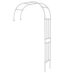 Tel Örgü Bahçe Kemeri, 280 cm Yükseklik, 40 cm Derinlik, Bitki Standı, Düğün Dekoratif Kemer, 120 cm, 150 cm, 180 cm, 210 cm, 240 cm Genişlik, Düğün için