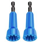 Tel Twister, Tel Büküm Aleti, Tel Somun Twister, Spin-Twist Tel Bağlantı Soketi, 1/4 "Chuck ile Tel büküm aleti 2 adet Youmaxe