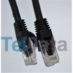 Teldata TLD-030S Cat6 0.30 mt Siyah UTP Patch Kablo