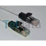 Teldata TLD-100B Cat6 1 mt Beyaz UTP Patch Kablo