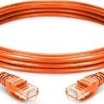 Teldata TLD-100T Cat6 1 mt Turuncu UTP Patch Kablo