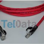 Teldata TLD-200K Cat6 2 mt Kırmızı UTP Patch Kablo
