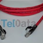 Teldata TLD-300K Cat6 3 mt Kırmızı UTP Patch Kablo