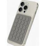 Telefon Arkasına Yapışan Silikon Vakumlu Pratik Telefon Tutucu, Kolay Telefon Kılıfı Tutucu, Tüm Cep Telefonu Modellerine Uygun, Araç Telefon Tutucu, Makyaj, Mutfak, Ahtapot (Gri)