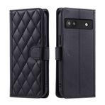Telefon Kapaklı Kılıf Google Pixel 6A ile uyumlu Kredi Kartı Tutuculu Cüzdan kılıfı, Yumuşak PU Deri Manyetik Bilek Omuz Askısı, Flip Folio Kitap PU Deri Telefon Kılıfı Darbeye Dayanıklı Kapak Kadın K
