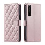 Telefon Kapaklı Kılıf Sony Xperia 1 IV ile uyumlu Kredi Kartı Tutuculu Cüzdan kılıfı, Yumuşak PU Deri Manyetik Bilek Omuz Askısı, Flip Folio Kitap PU Deri Telefon Kılıfı Darbeye Dayanıklı Kapak Kadın