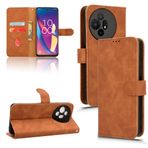 Telefon Kapaklı Kılıf TCL 50XL 5G ile Uyumlu Cüzdan Kılıf Kart Tutuculu, Çevirmeli Kılıf PU Deri Telefon Cüzdan Kılıfı Bilek Kayışlı Darbeye Dayanıklı Koruyucu Kapak Kılıf Kapağı(Brown)