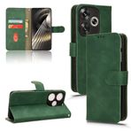 Telefon Kapaklı Kılıf Xiaomi Redmi Turbo 3 ile Uyumlu Cüzdan Kılıf Kart Tutuculu, Çevirmeli Kılıf PU Deri Telefon Cüzdan Kılıfı Bilek Kayışlı Darbeye Dayanıklı Koruyucu Kapak Kılıf Kapağı(Green)