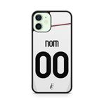 Telefon Kılıfı iPhone 12 ile Uyumlu Milano Futbol Forması Açık Özelleştirilebilir Ronaldo Messi Neymar mbappe Ref 17