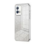 Telefon Kılıfı Paketleri VIVO IQ00 U5 Kılıfı ile uyumlu, Şeffaf Parıltılı Elektro Kaplama Hibrit Koruyucu Telefon Kapağı, IQ00 U5 için İnce Şeffaf Çizilmez Şok Emme TPU Tampon Kılıfı Kılıf(Silvery)