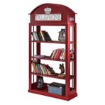 Telefon Kitaplık Kırmızı