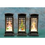 Telefon Kulübeli Işıklı Kar Küresi Alk3217 - Lisinya