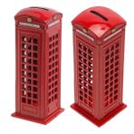 Telefon Kulübesi Metal Kumbara İngiltere Londra 18cm
