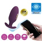 Telefon Kumandalı 12 Titreşim Fonksiyon & 3 Elektro Stimülasyon Teknolojik Anal Vajinal Vibratör
