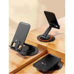 Telefon Tablet Tutucu Stand Katanır ve 360 Dönen Masaüstü Telefon Tutucu Kaliteli Tablet Stand