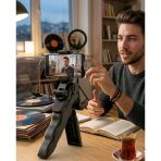 Telefon Tripodu Masaüstü Stand 360 Derece Dönebilen Telefon Tutucu