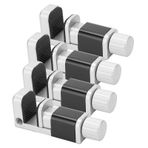 Telefon Ve Tablet Ekran Sabitleme Için çok Işlevli Metal Sabitleme Kelepçesi, Silikon Ped Ile Tasarım (4PCS)