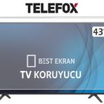 Telefox 43" İnç 109 Ekran Tv Ekran Koruyucu