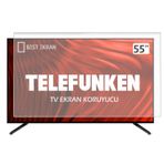 Telefunken 55TU9060UA TV EKRAN KORUYUCU - Telefunken 55" inç 139 Ekran Koruyucu Android smart Led