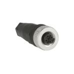 Telemecanique Sensors XZ-CC12FDM40B M12 4 Pinli Düz Konnektör