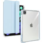 Teleplus Apple iPad Pro 13 2024 Kılıf Smart Kapağı Sürgülü Ayrılabilen Sliding Tablet Kılıfı - Mavi