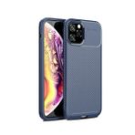 Teleplus Apple iPhone 11 Pro Negro Karbon Lacivert Silikon Kılıf