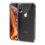 Teleplus Apple iPhone X Coss Sert Hibrit Şeffaf Silikon Cep Telefonu Kılıf