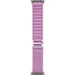 Teleplus Apple Watch Ultra 2 49MM Kordon Alpin Kumaş Kordon - Lila