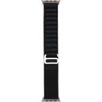 Teleplus Apple Watch Ultra 2 49MM Kordon Alpin Kumaş Kordon - Siyah