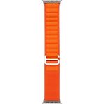 Teleplus Apple Watch Ultra 2 49MM Kordon Alpin Kumaş Kordon - Turuncu